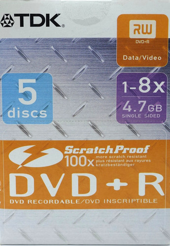 Tdk dvd gb - gb, 1-8x
