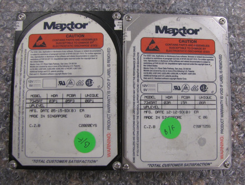 Lot maxtor 7345at 340mb - (2),