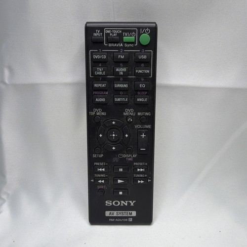Sony adu138 system - sony, rm-adu138
