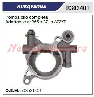 Pompa olio husqvarna motosega - husqvarna,