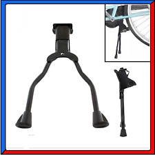 Cavalletto Centrale per Bici Bicicletta Doppio Bipiede Acciaio Ruota da 24 a 27