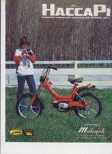 advertising Pubblicità-MOTO MALAGUTI HACCAPI  1978 CICLOMOTORI ITALIANI