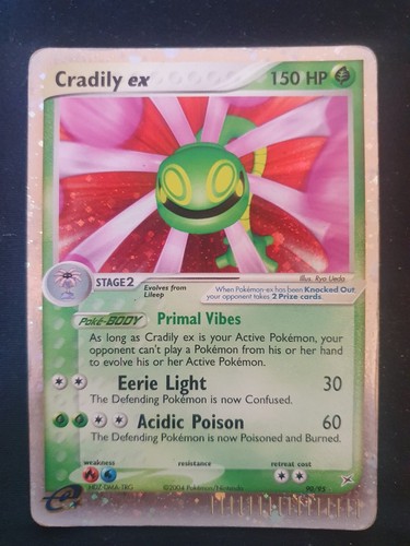 Pokemon cradily set ex - cradily, set ex