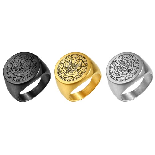 Anello uomo sigilli dei - anello,