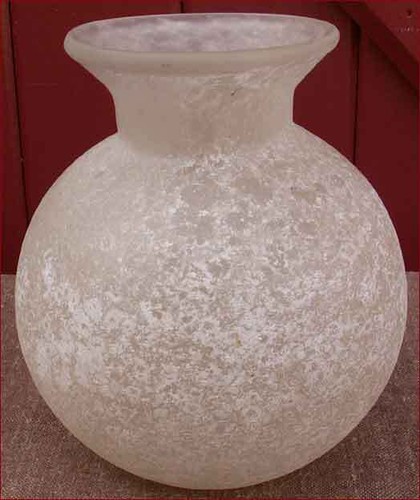 Vaso scavo gino - cenedese, vetri