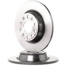 BREMBO Dischi Freni Posteriori 08.A202.11.   Compatibile con VW Audi Skoda Seat