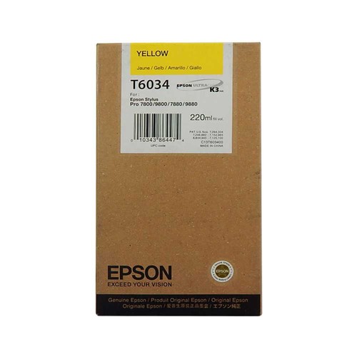 Cartuccia epson t6034 giallo - cartuccia,