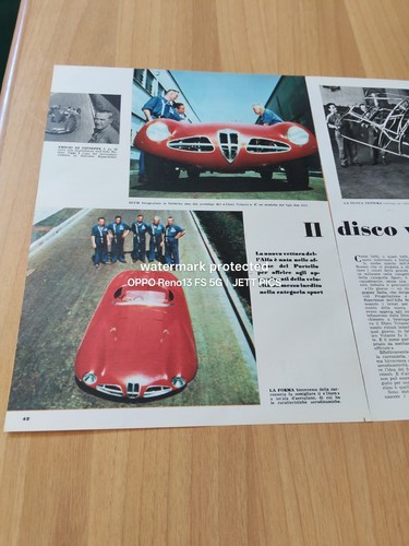 1952 nuova alfa - romeo, disco