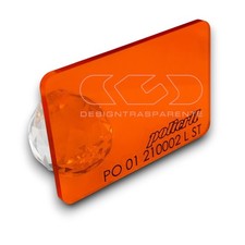 Plexiglass colorato arancione