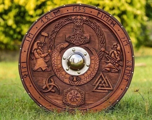 Scudo fenrir medievale - scudo,