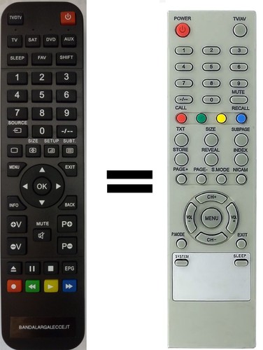 Telecomando gia programmato - gia',
