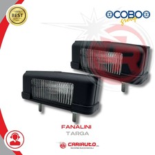 Coppia Fanale Fanalino Luce Targa Universale COBO Destro e Sinistro Carrello