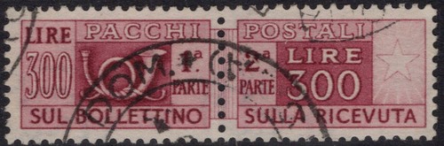 Repubblica 1948 pacchi postali - repubblica,