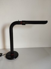 lampada da scrivania in metallo pellicano anni '80