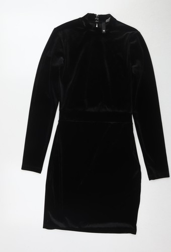 Vestito donna nero body m - donna,