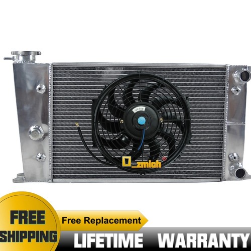 Alluminio radiatore fan - alluminio, +12"