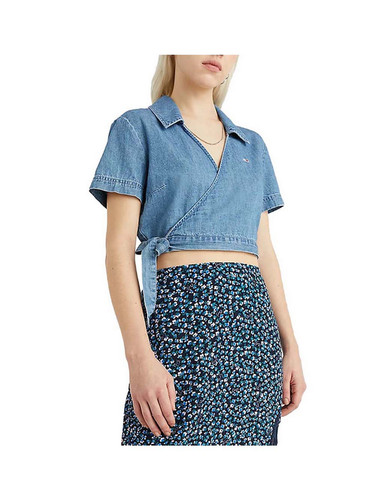 Maglia camicia top - maglia, donna