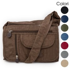 Borsa Tracolla Donna Tela