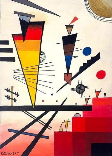 Wassily kandinsky olio tela - kandinsky,