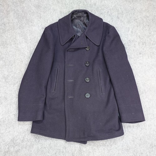 Cappotto vintage navy pea - vintage,