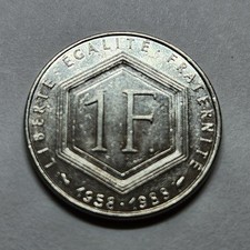 1 franc Charles de Gaulle 1988
