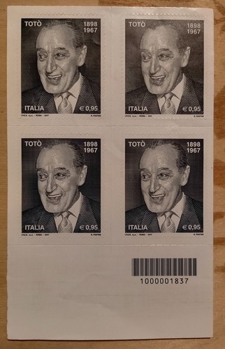 Poste italiane 2017 quartina - italiane,