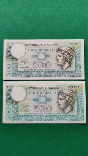 500 lire repubblica italiana - lire,