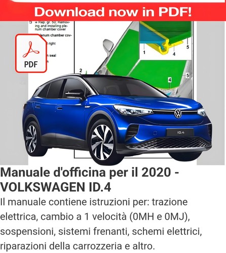 Manuale officina volkswagen - manuale,