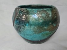 Splendido vaso raku in