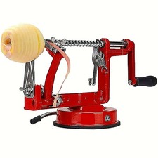 AFFETTATRICE 3 IN 1 PELATRICE PER MELE TAGLIERINA PER DADI CUCINA MACCHINA PER FRUTTA E VERDURA