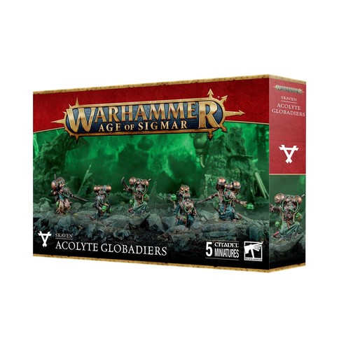 Skaven acolyte globadiers - skaven:,