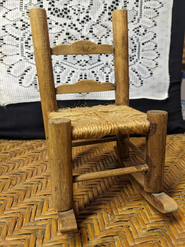Sedia dondolo vintage - sedia,