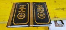 L'AMERICA ALLA CONQUISTA DEL FAR WEST (2 VOLUMI) 1973, libri vintage rari