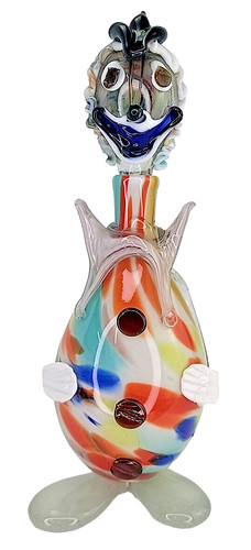 Bottiglia decanter pagliaccio