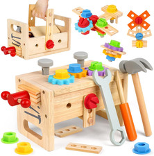 Giochi in Legno Cassetta Attrezzi Bambini Attrezzi Giocattolo Giochi Educativi i