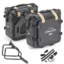 SIDE BAGS 25L + FRAMES [GIVI]