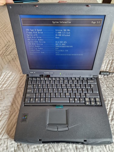 Portatile vintage acer - vintage,