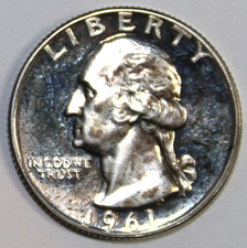1961-P Washington Quarter -