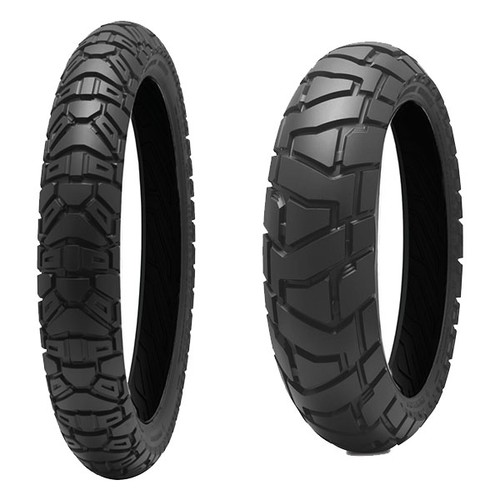 Coppia gomme dunlop 21 - gomme, 90/90-21