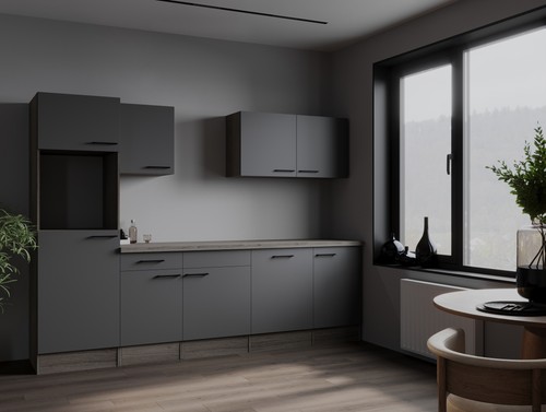 Cucina lineare - cucina, libera