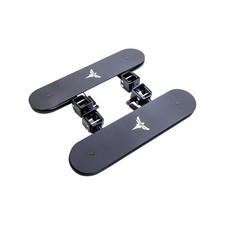 folding rear footrest for