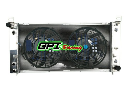 Aluminum radiator fan - radiator+fan, for