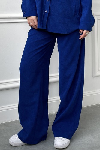 Pantalone elettrico velluto - pantalone,