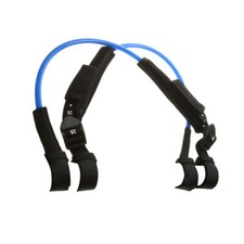 2pcs Blu TPU Windsurf Trapezio Regolabile 22-28 Pollici