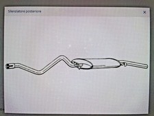 MARMITTA TERMINALE VW GOLF 1.1