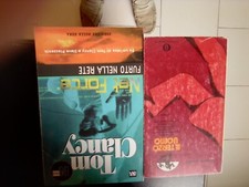 Tom Clancy Net Force Furto nella rete e Graham Green Il terzo uomo 2 libri