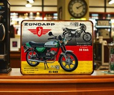 Plaque métal Zundapp KS50