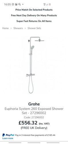 Grohe 27615001 euphoria 260 - grohe,