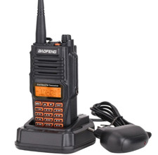 RICETRASMITTENTE BAOFENG UV-9R RADIO DUAL BAND WALKIE TALKIE IMPERMEABILE PLUS