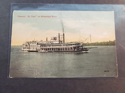 Riverboat steamer paul - st.,